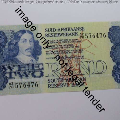 TW de Jongh 4th issue R2 banknote Crisp uncirculated