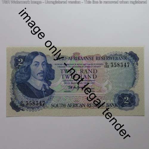 TW de Jongh 2nd Issue R2 banknote uncirculated
