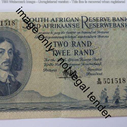 MH de Kock 4th issue R2 banknote VF+