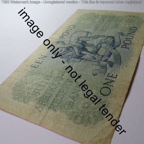 MH de Kock 3rd issue 1 Pound 5-11-57 EF-