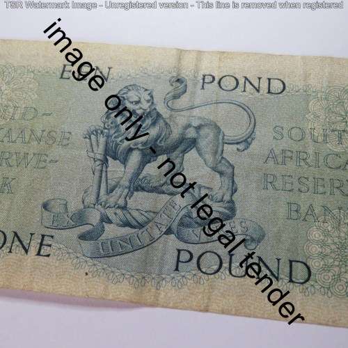 MH de Kock 3rd issue 1 Pound 5-11-57 EF-