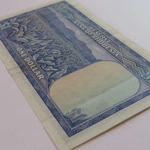 Reserve Bank of Rhodesia One Dollar 2 August 1979 EF