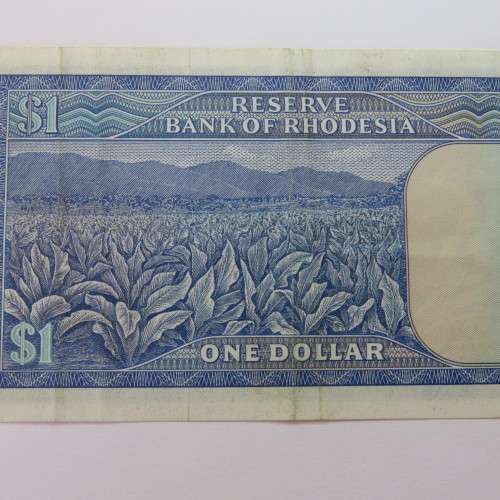 Reserve Bank of Rhodesia One Dollar 2 August 1979 EF