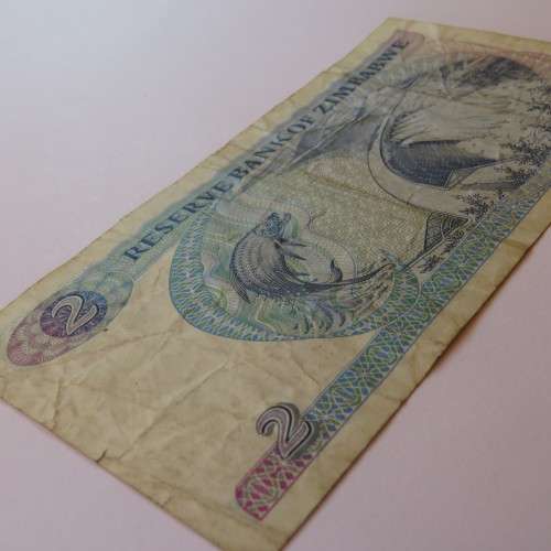Zimbabwe 4th issue Two dollars Harare 1994 - ZW13 VG