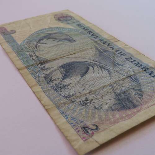 Zimbabwe 4th issue Two dollars Harare 1994 - ZW13 VG