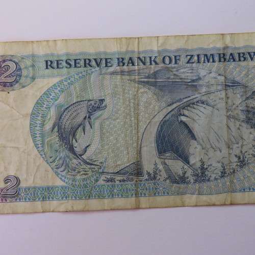Zimbabwe 4th issue Two dollars Harare 1994 - ZW13 VG