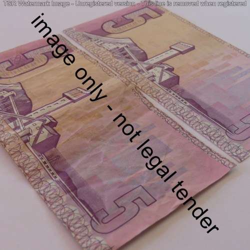 De Jongh, Stals and de Kock R5 notes (de Kock uncirculated)