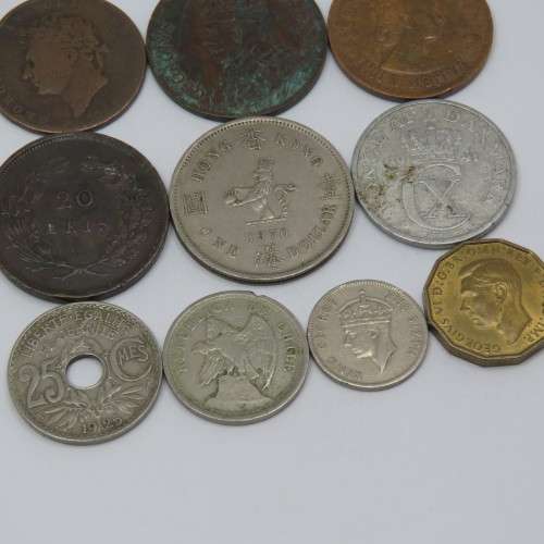 Lot of 10 coins - World - All different