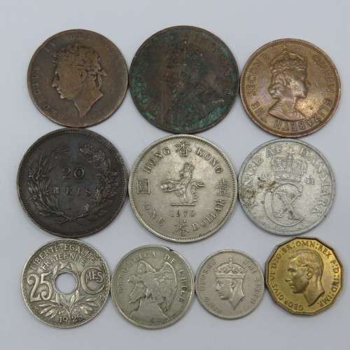 Lot of 10 coins - World - All different