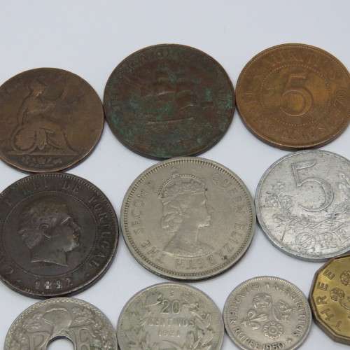 Lot of 10 coins - World - All different