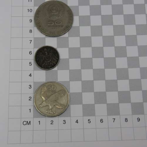 Lot of 10 different countries vintage coins