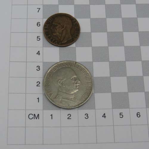 Lot of 5 old Italy coins - Oldest 1861