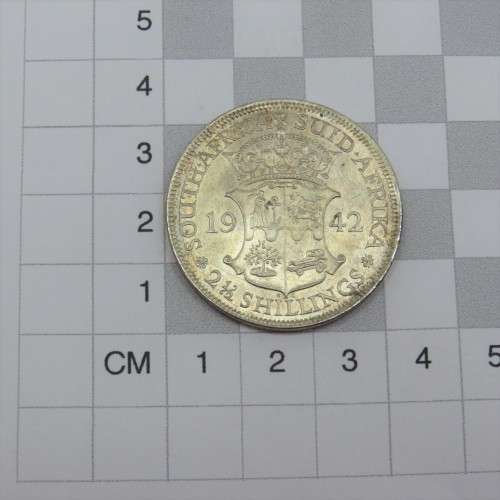1942 South Africa half crown - Uncirculated