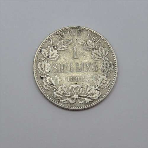 1896 ZAR Kruger Shilling - Scarce