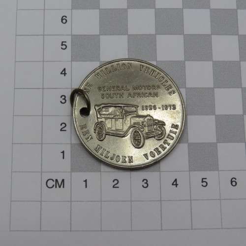 General Motors One Million vehicles 1972 medallion