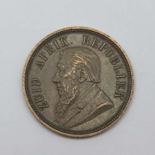 1898 Penny ZAR Kruger XF or better