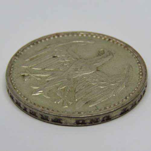 1924 G Germany Weimar Republic Drei Mark XF+