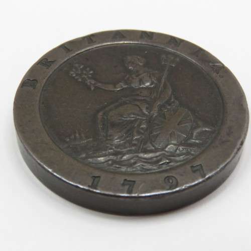 1797 Great Britain two pence XF+ - Top coin