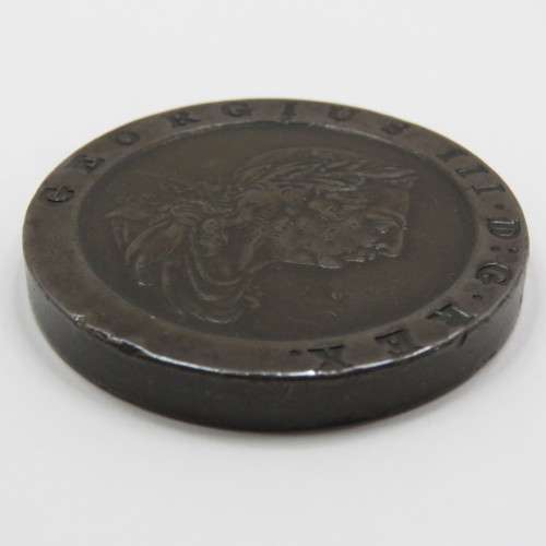 1797 Great Britain two pence XF+ - Top coin
