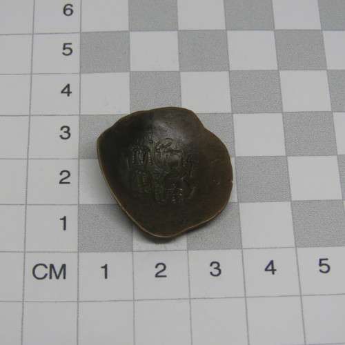 Byzantine Empire Isaac 2 Angelus 1185-1195 AD bronze coin