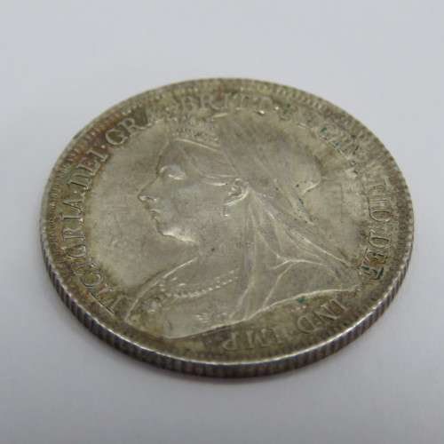 1900 Great Britain Victoria Shilling - Uncirculated