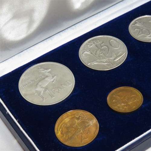 1988 RSA Short proof set with silver R1