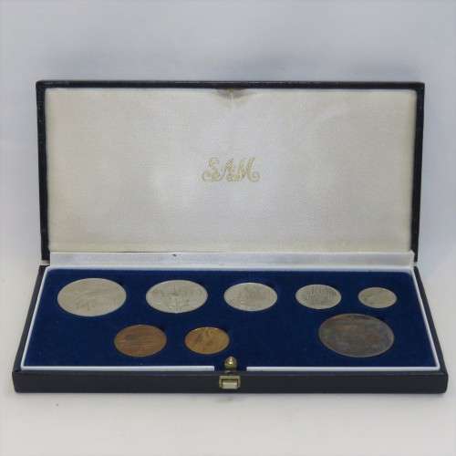 1989 RSA short proof set with silver R1