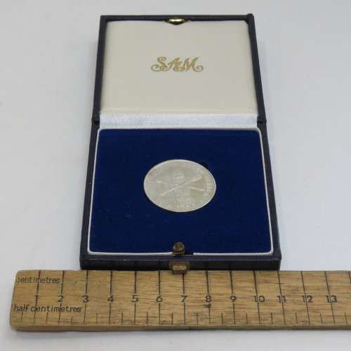 1985 RSA Parliament proof silver R1