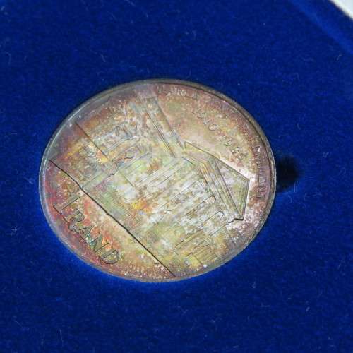 1985 RSA Parliament proof silver R1