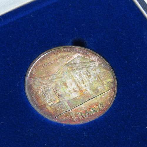 1985 RSA Parliament proof silver R1