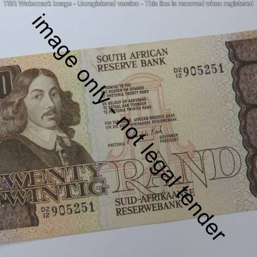 GPC de Kock 3rd issue R20 banknote crisp uncirculated