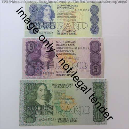 CL Stals 1st issue set R2, R5 and R10