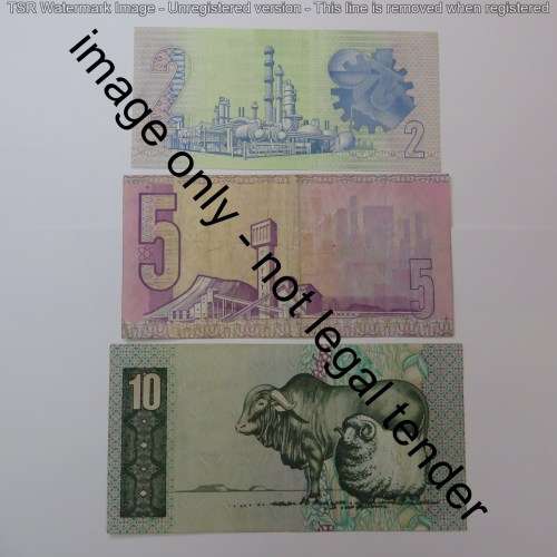 CL Stals 1st issue set R2, R5 and R10