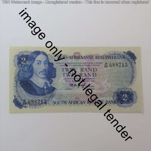TW de Jongh 2nd issue R2 banknote - Uncirculated