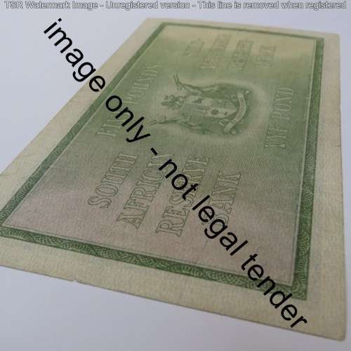 Postmus only issue 21 April 1938 Five pound banknote - Almost uncirculated