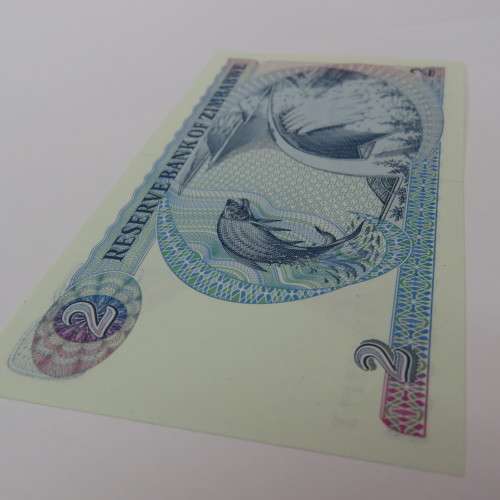 Zimbabwe 4th issue two dollars Harare 1994 - ZW13 - Uncirculated