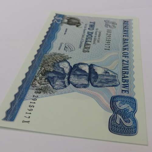 Zimbabwe 4th issue two dollars Harare 1994 - ZW13 - Uncirculated