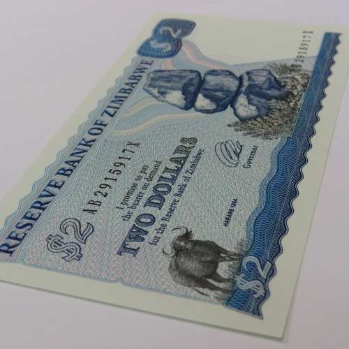 Zimbabwe 4th issue two dollars Harare 1994 - ZW13 - Uncirculated