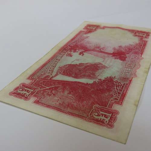 Reserve Bank of Rhodesia One Pound G4 Salisbury 14 September 1964