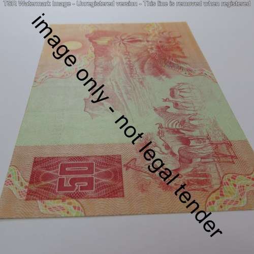 GPC de Kock 3rd issue R50 banknote - Uncirculated with centre crease