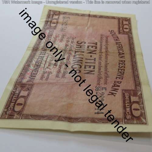 Postmus only issue 5 September 1938 Ten Shillings VF+