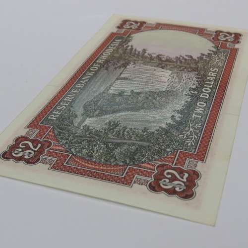 Reserve Bank of Rhodesia Two dollars 5 August 1977 uncirculated