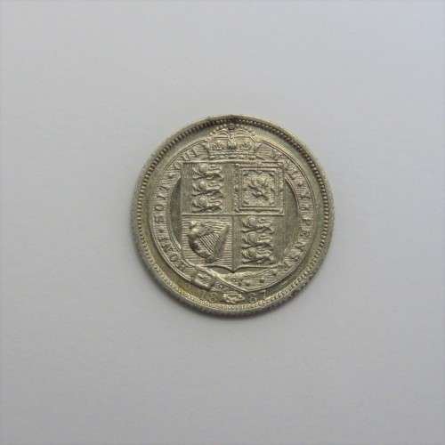 1887 Great Britain six pence - Uncirculated