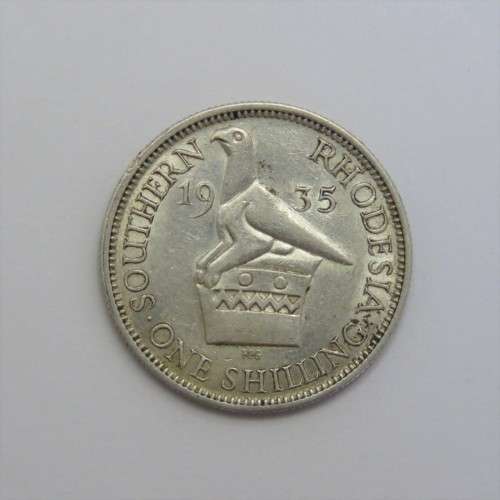 1935 Southern Rhodesia one shilling XF+