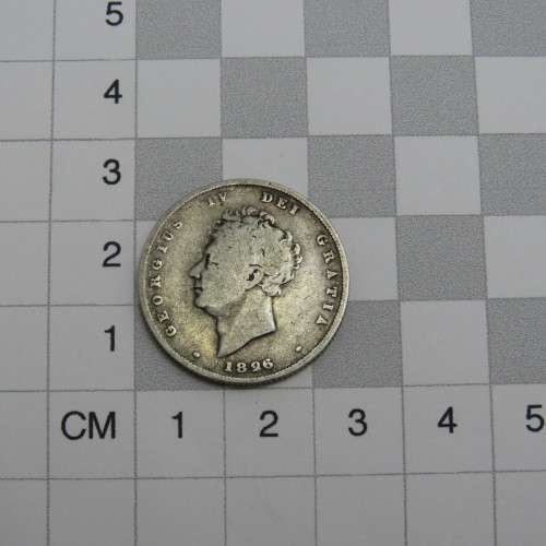 1826 Great Britain one shilling George 4
