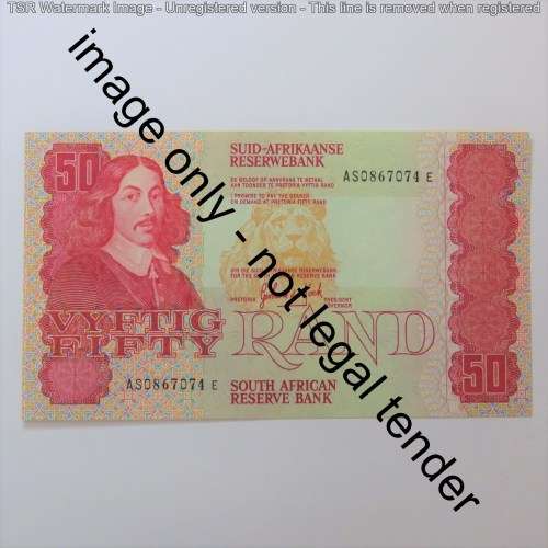 GPC de Kock 3rd Issue R50 banknote Crisp uncirculated