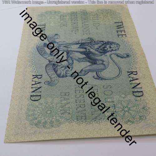 MH de Kock 4th Issue R2 banknote uncirculated with centre crease