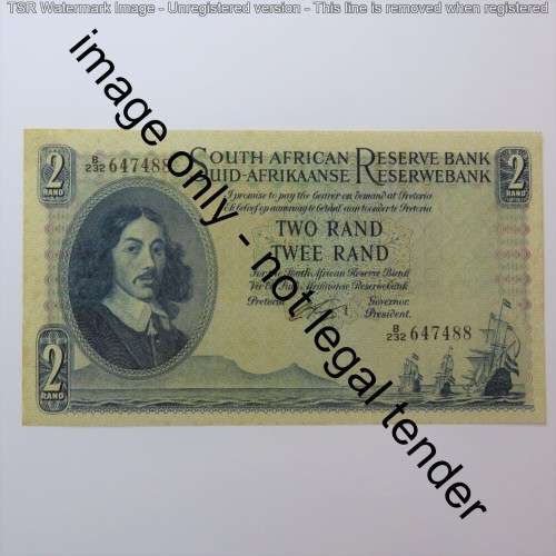 Rissik First Issue R2 banknote - Crisp uncirculated