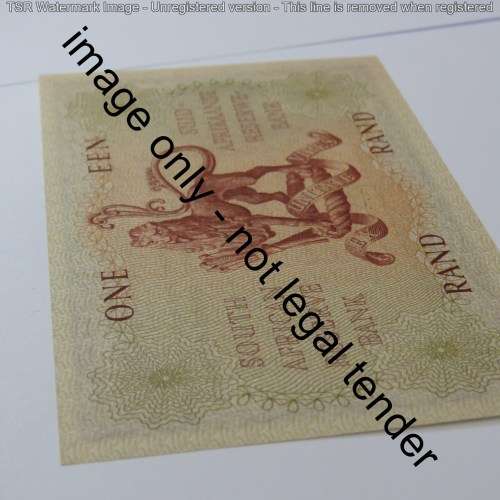MH de Kock 4th Issue R1 banknote - Crisp Uncirculated
