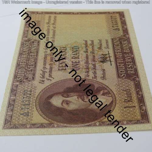 MH de Kock 4th Issue R1 banknote - Crisp Uncirculated